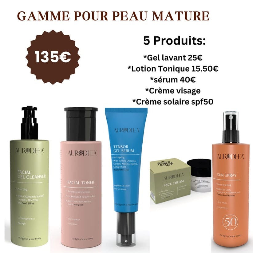KIT DE SOINS ANTI-ÂGE PLUS DE 40 ANS