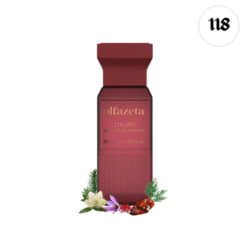 118 LUXURY PROFUMO Essenza 30% - Unisex 50ml ispirato baccarat rouge