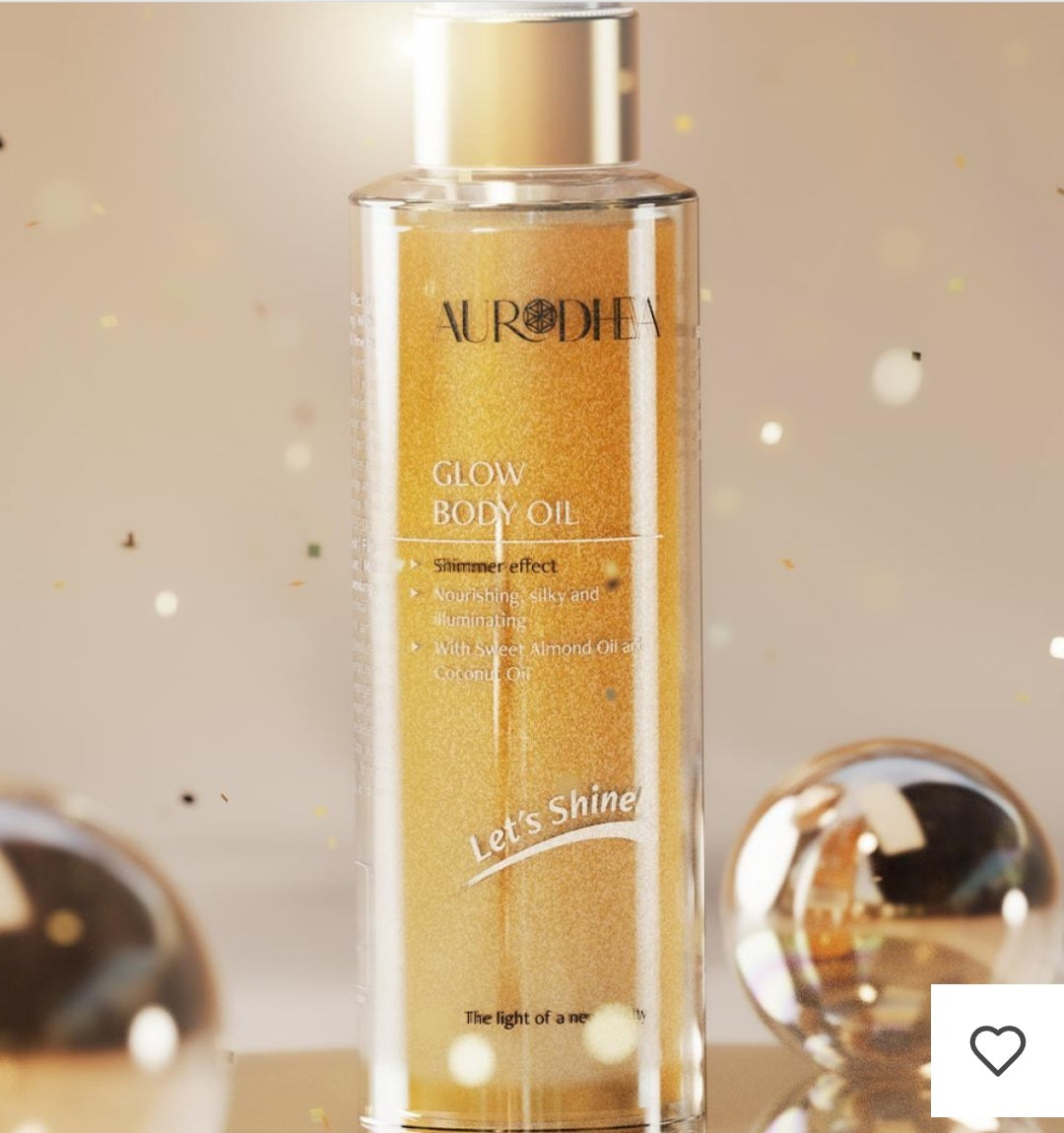 GLOW BODY OIL - OLIO NUTRIENTE, SETIFICANTE E ILLUMINANTE, EFFETTO SHIMMER - 100 ML