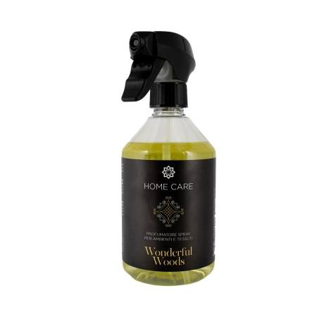 PROFUMATORE SPRAY "HOME CARE" (AMBIENTI E TESSUTI) - "WONDERFUL WOODS" - 500 ML