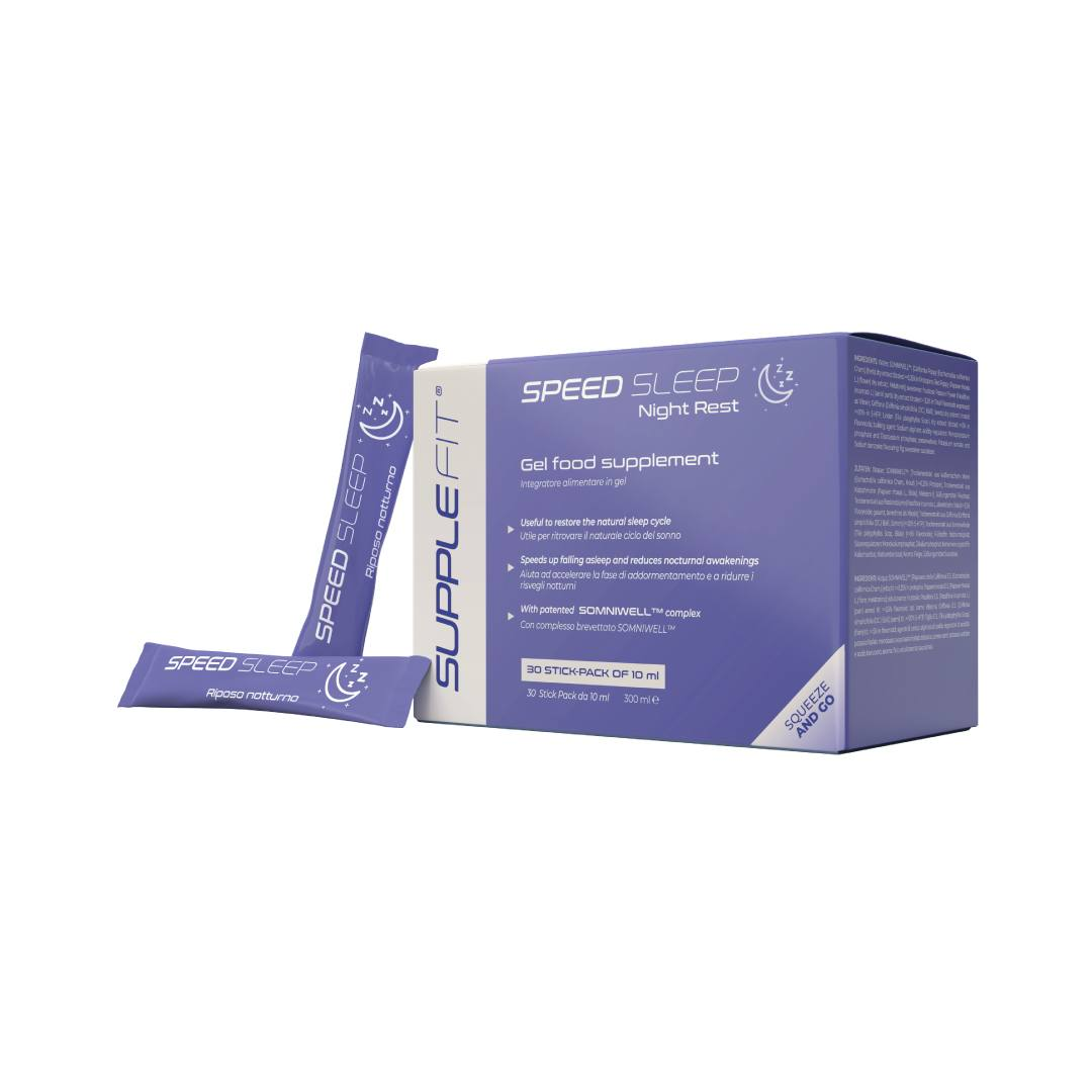 SPEEDSLEEP - INTEGRATORE ALIMENTARE IN GEL A BASE DI MELATONINA - 300 ML Con complesso brevettato SOMNIWELL™