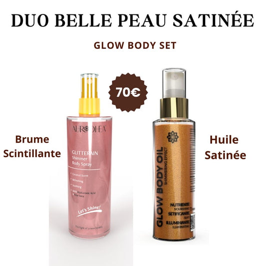 DUO PELLE SATINATA - GLOW BODY SET